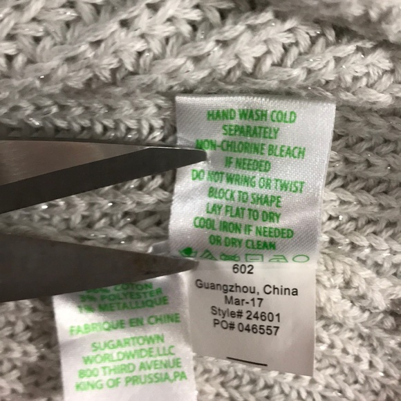 Lilly Pulitzer Jaya Metallic Sweater Top - Picture 7 of 8